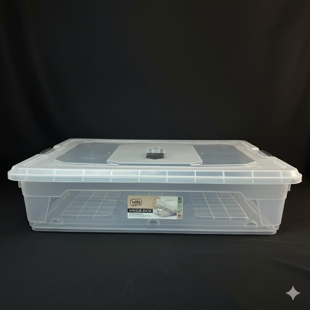 02 1180 Under Bed Storage Box – 55 L - Image 1