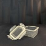 ⁦علبة حفظ مربعه بغطاء محكم 300 ملى⁩ - الصورة ⁦2⁩