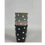 ⁦كوب بلاستيك منقّط – 350 مل⁩ - الصورة ⁦6⁩