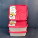 Set of 3 No-Frost Storage Boxes (650 ml)