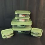 ⁦طقم علب حفظ ترند – 8 قطع  (4×0.3 لتر + 2×1.2 لتر + 2×3 لتر)⁩ - الصورة ⁦4⁩