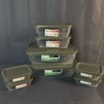 ⁦طقم علب حفظ ترند – 8 قطع  (4×0.3 لتر + 2×1.2 لتر + 2×3 لتر)⁩ - الصورة ⁦5⁩