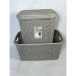 💥 Special offer valid until 30-11-2025 or until stock runs out!!  Rattan Laundry Set– Hamper 55L + Basket 50L - Image 7