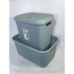 💥 Special offer valid until 30-11-2025 or until stock runs out!!  Rattan Laundry Set– Hamper 55L + Basket 50L - Image 6