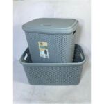 💥 Special offer valid until 30-11-2025 or until stock runs out!!  Rattan Laundry Set– Hamper 55L + Basket 50L - Image 9