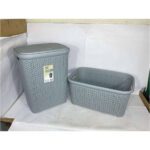 💥 Special offer valid until 30-11-2025 or until stock runs out!!  Rattan Laundry Set– Hamper 55L + Basket 50L - Image 11