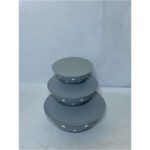 Spooty Bowl Set with Lids – 350 mL + 750 mL + 1500 mL