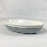 Elegant Flat Oval Decorative Bowl - Image 5