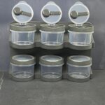 6 Pcs SnapLid Spice Container Set with Stand - Image 5