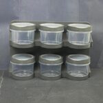 6 Pcs SnapLid Spice Container Set with Stand - Image 7