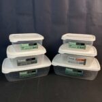 ⁦طقم علب حفظ ترند – 6 قطع  (2×1.5 لتر + 2×2.5 لتر + 2×3 لتر)⁩ - الصورة ⁦5⁩