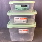 Set Square Trend Storage Boxes - 3 Pieces (1,5L + 2,5L + 4L) - Image 4