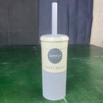 Diamond Design Toilet Brush with Holder - Image 5