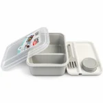Divided Storage Box With Fork+Spoon+Sauce Box (14,5x20x7,4 (h) cm) - Image 2