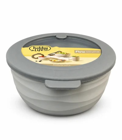 Pera Round Bowl with Airtight Leak-Proof Lid – 1.3 Liter