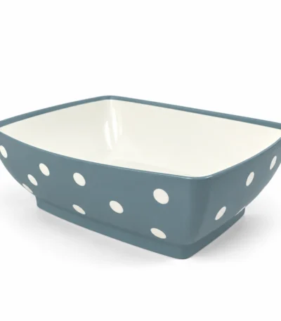 2,5 L Rectangle Spotty Bowl Without Lid